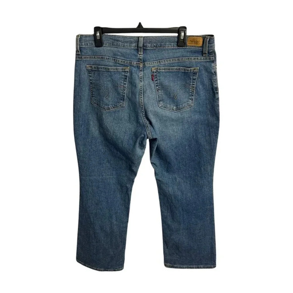 LEVIS Relaxed Boot Cut 550 Jeans Womens 16 Short - Picture 4 of 16